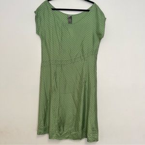 Lilith XL Polka Dot Lagenlook Dress Flowy